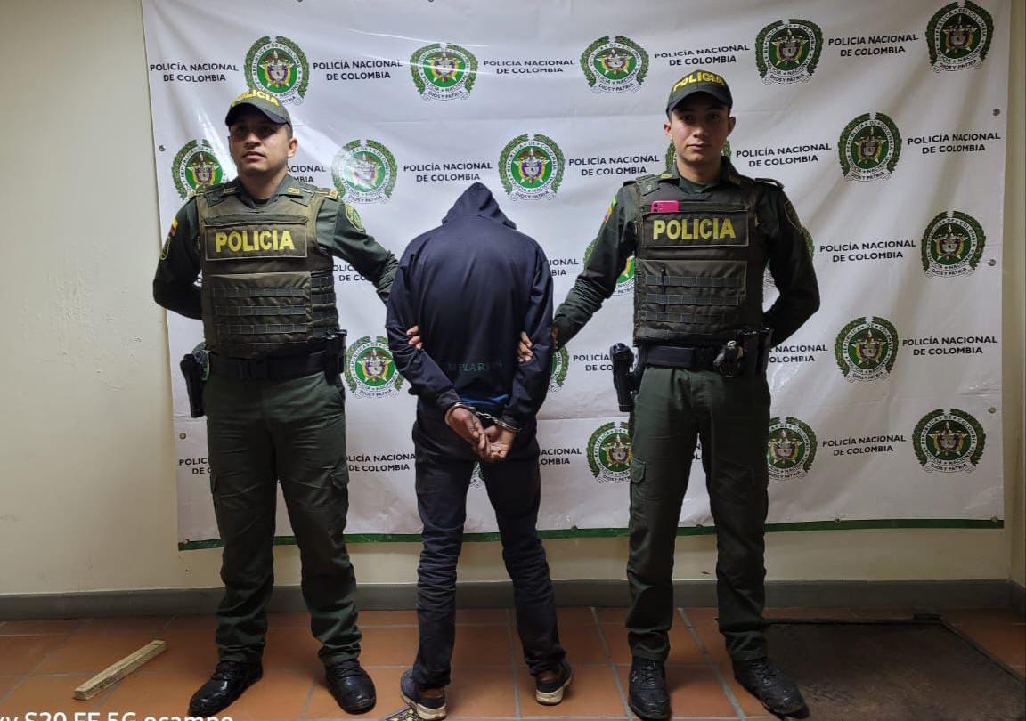 Capturado por violencia intrafamiliar.