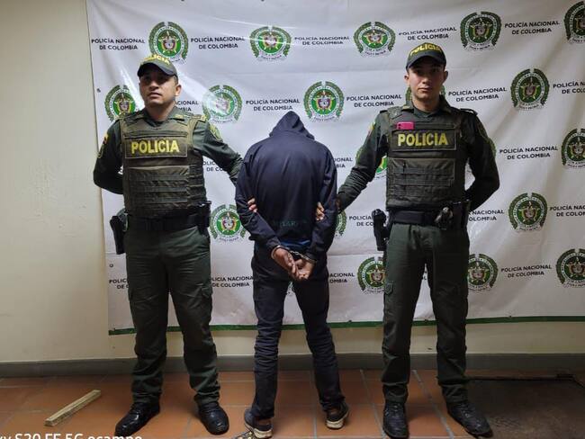 Capturado por violencia intrafamiliar.