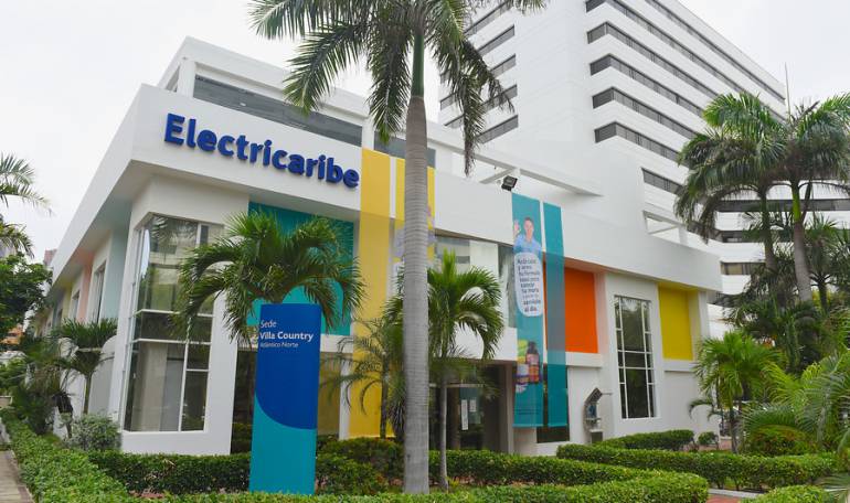Oficinas de Electricaribe en Barranquilla. 