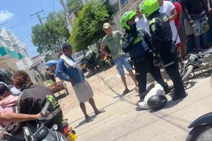 Un presunto delincuente abatido y otro capturado en el sur de Cartagena