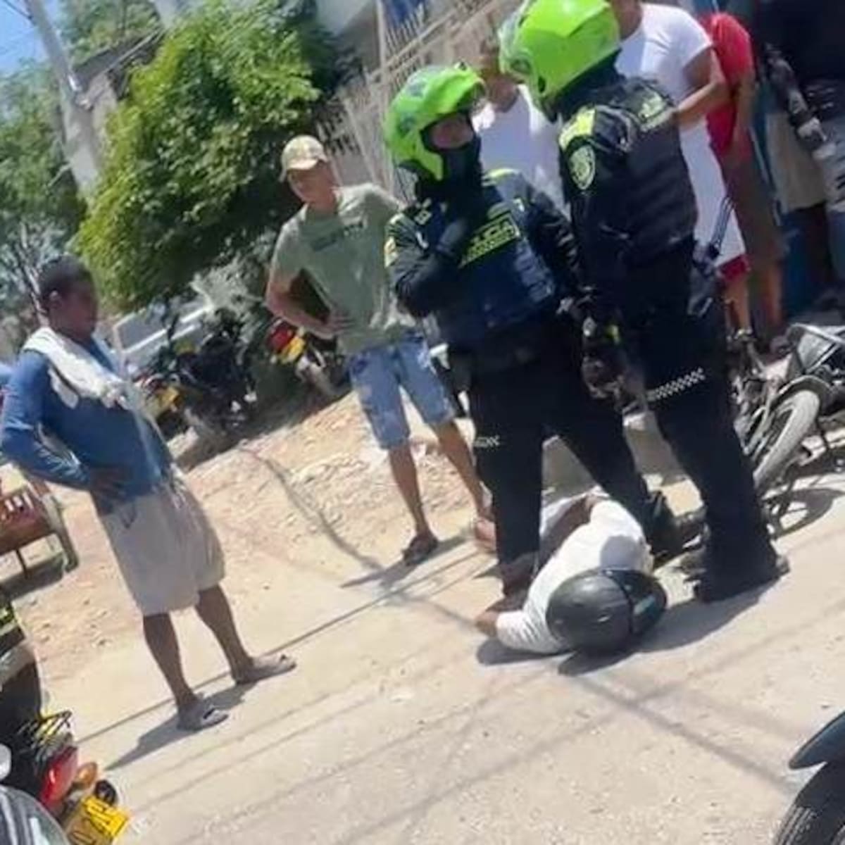 Un presunto delincuente abatido y otro capturado en el sur de Cartagena