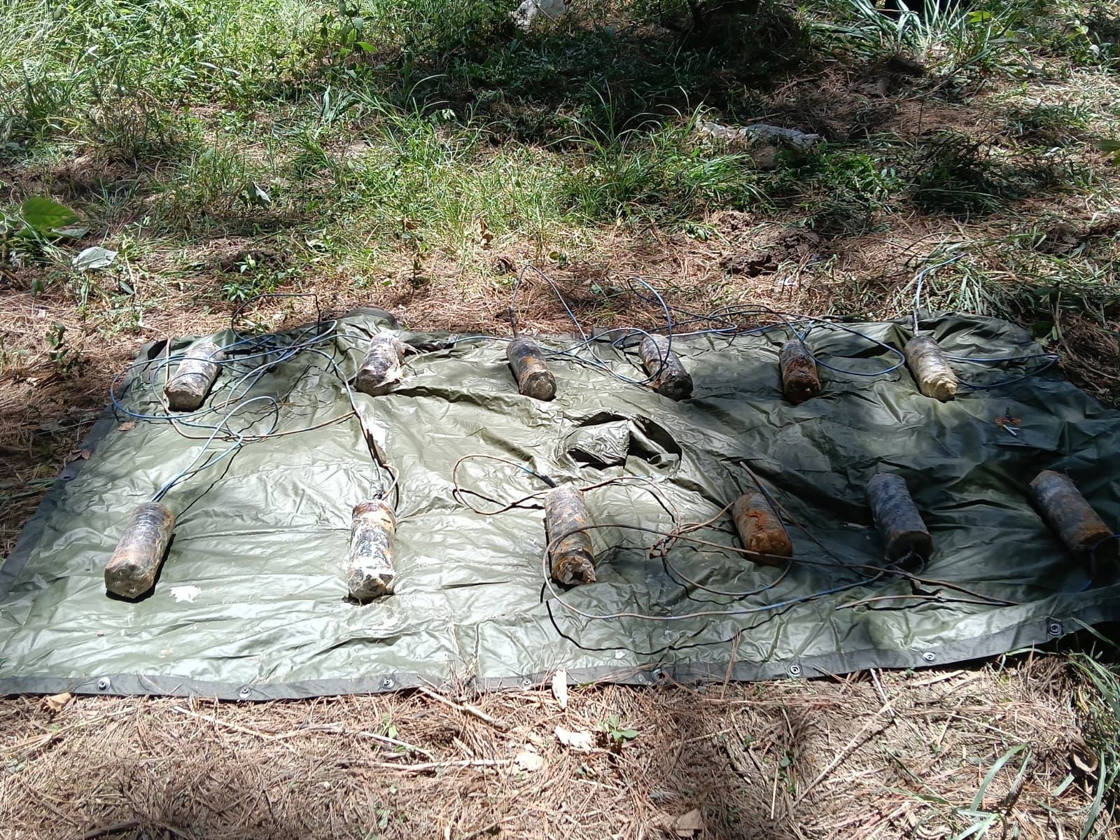 Autoridades desactivaron 18 artefactos explosivos en zona rural de La Plata, Huila, evitando un atentado de gran magnitud.