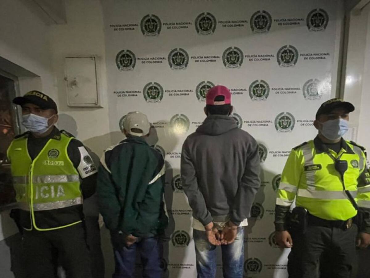 Venezolanos capturados por tráfico de personas en Ibagué