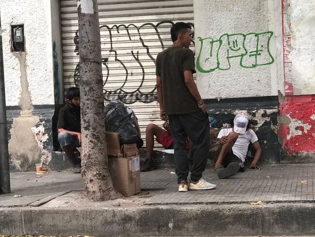 Habitantes de calle en Cúcuta / Foto Caracol Radio