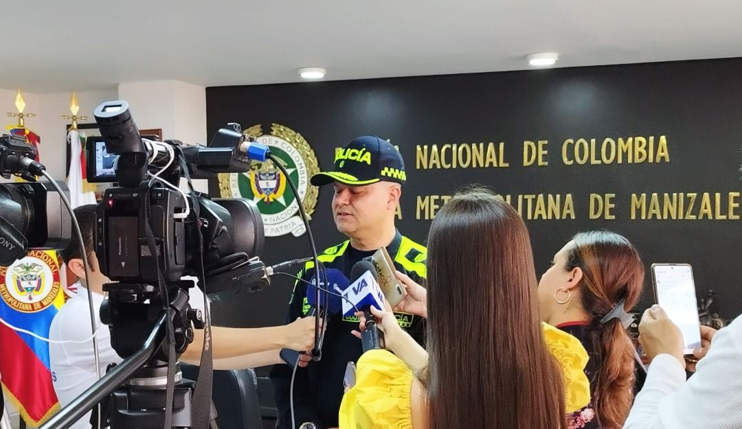 Teniente Coronel Harold Melo, comandante de la Policía Metropolitana