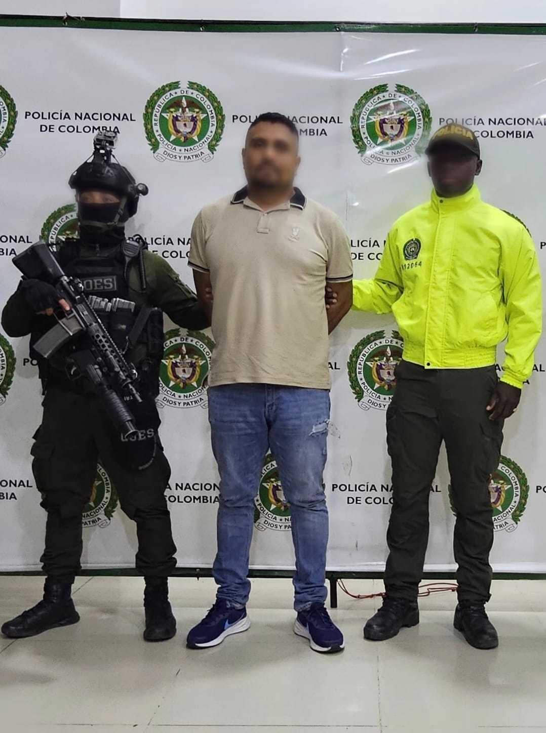 Alias Secre, jefe de finanzas del Clan del Golfo en Urabá- foto policía Urabá
