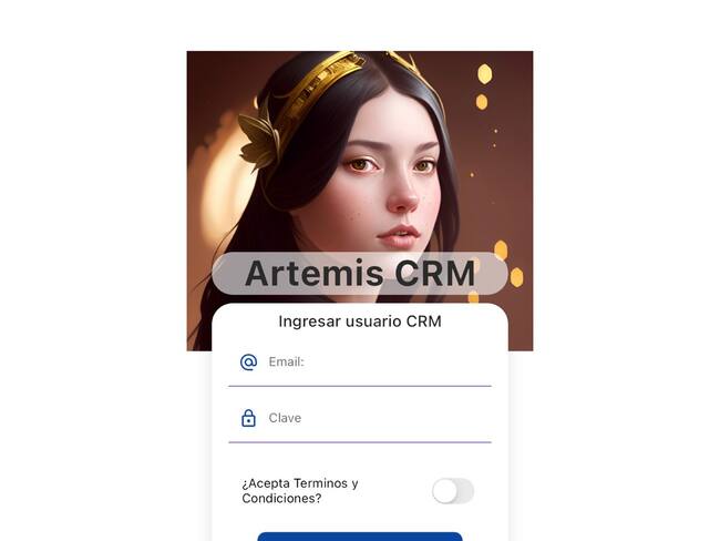 Foto: App Artemis CRM