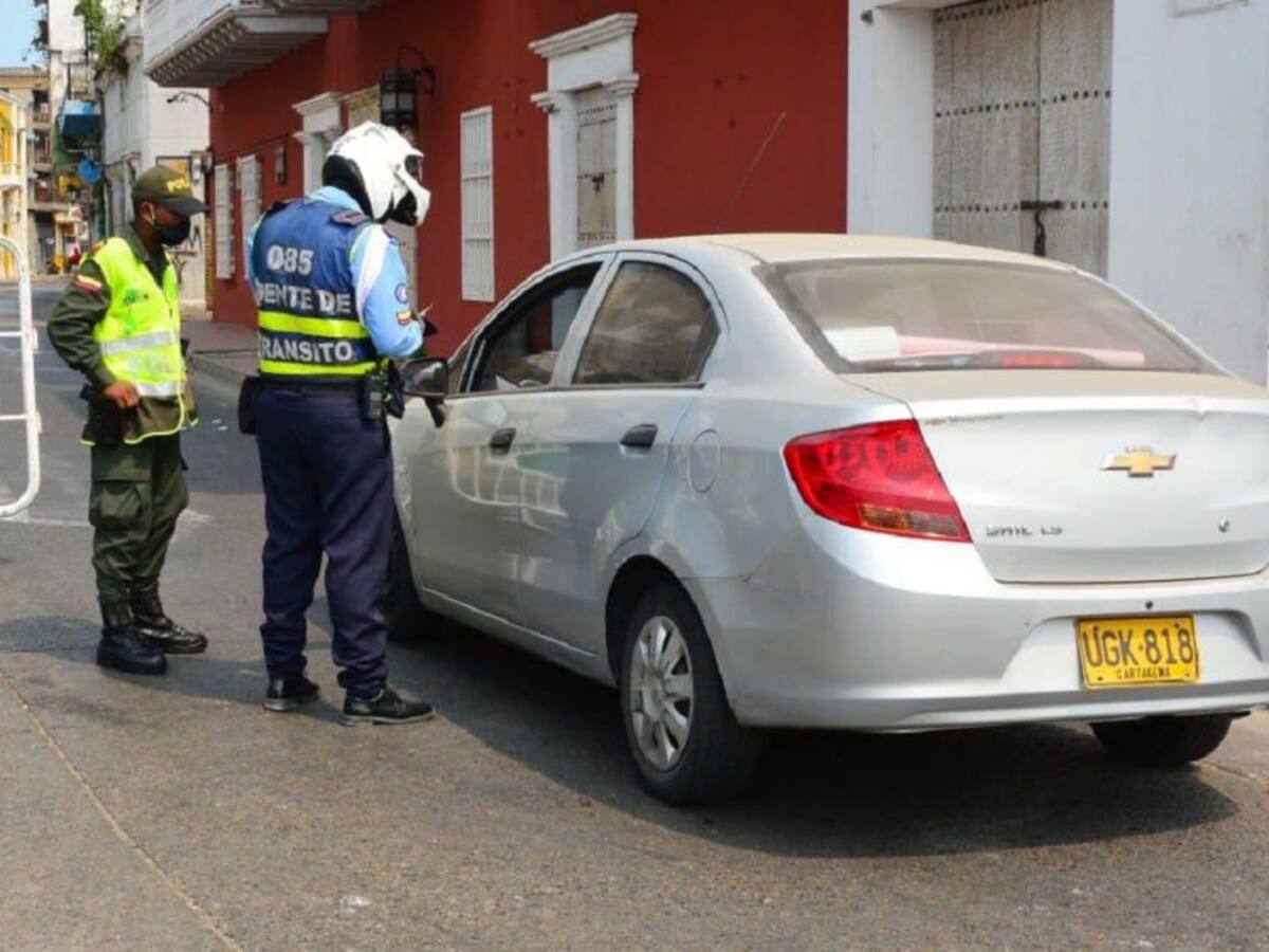 Cartagena sin pico y placa para particulares y motos en plena temporada