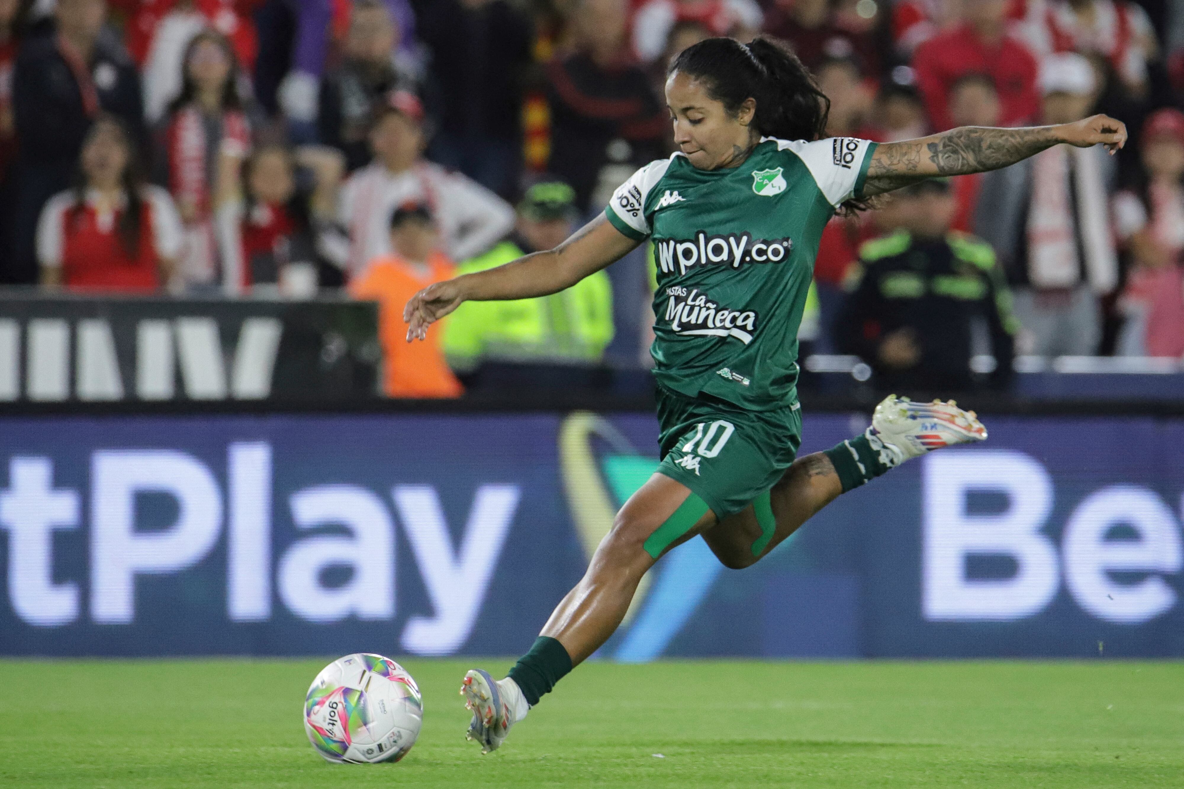 Manuela Pavi con el Deportivo Cali - Getty Images