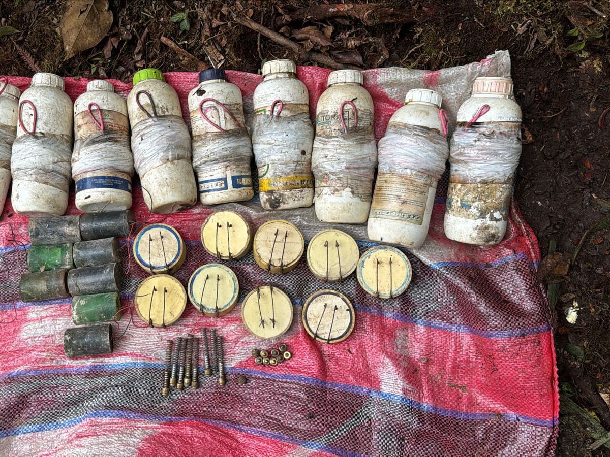 El Ejército Nacional neutralizó en el sur del Cauca un área preparada con material explosivo