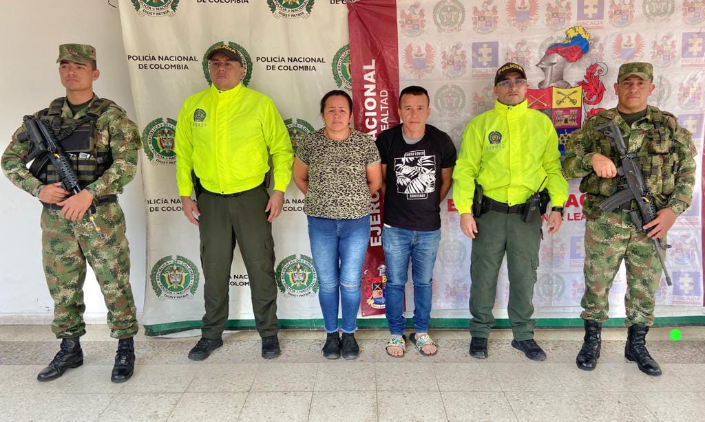 Los operativos de captura se cumplieron en los municipios de Tello, Huila y Florencia en el Caquetá.