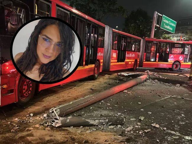 Murió mujer que quedó herida en el accidente de Transmilenio y vehículo tras concierto de Shakira