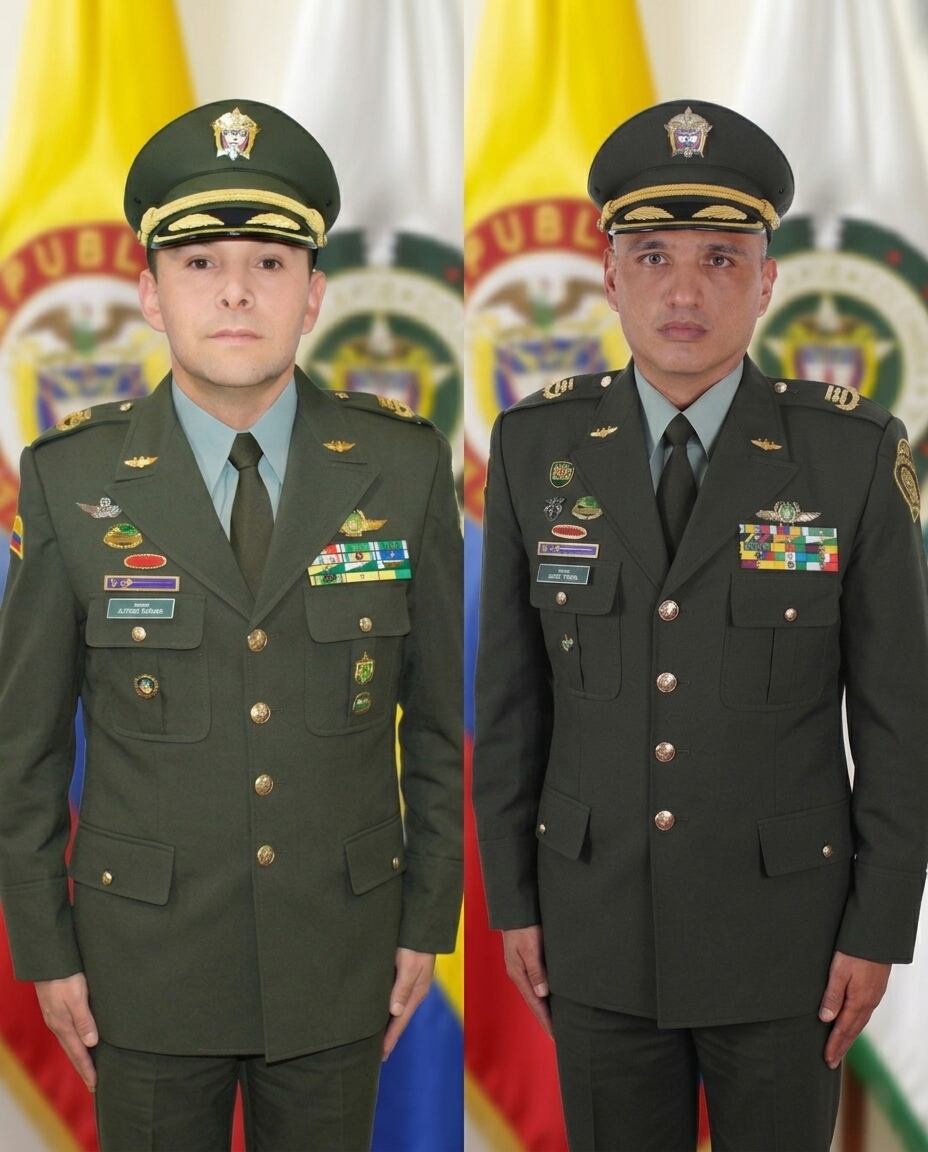 Los coroneles Alfonso Burbano González y James Evelio Totena Girón asumirán el mando de la Policía Metropolitana de Tunja y del departamento de Boyacá,
