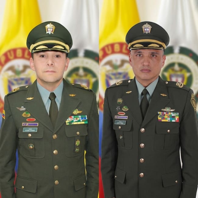 Los coroneles Alfonso Burbano González y James Evelio Totena Girón asumirán el mando de la Policía Metropolitana de Tunja y del departamento de Boyacá,