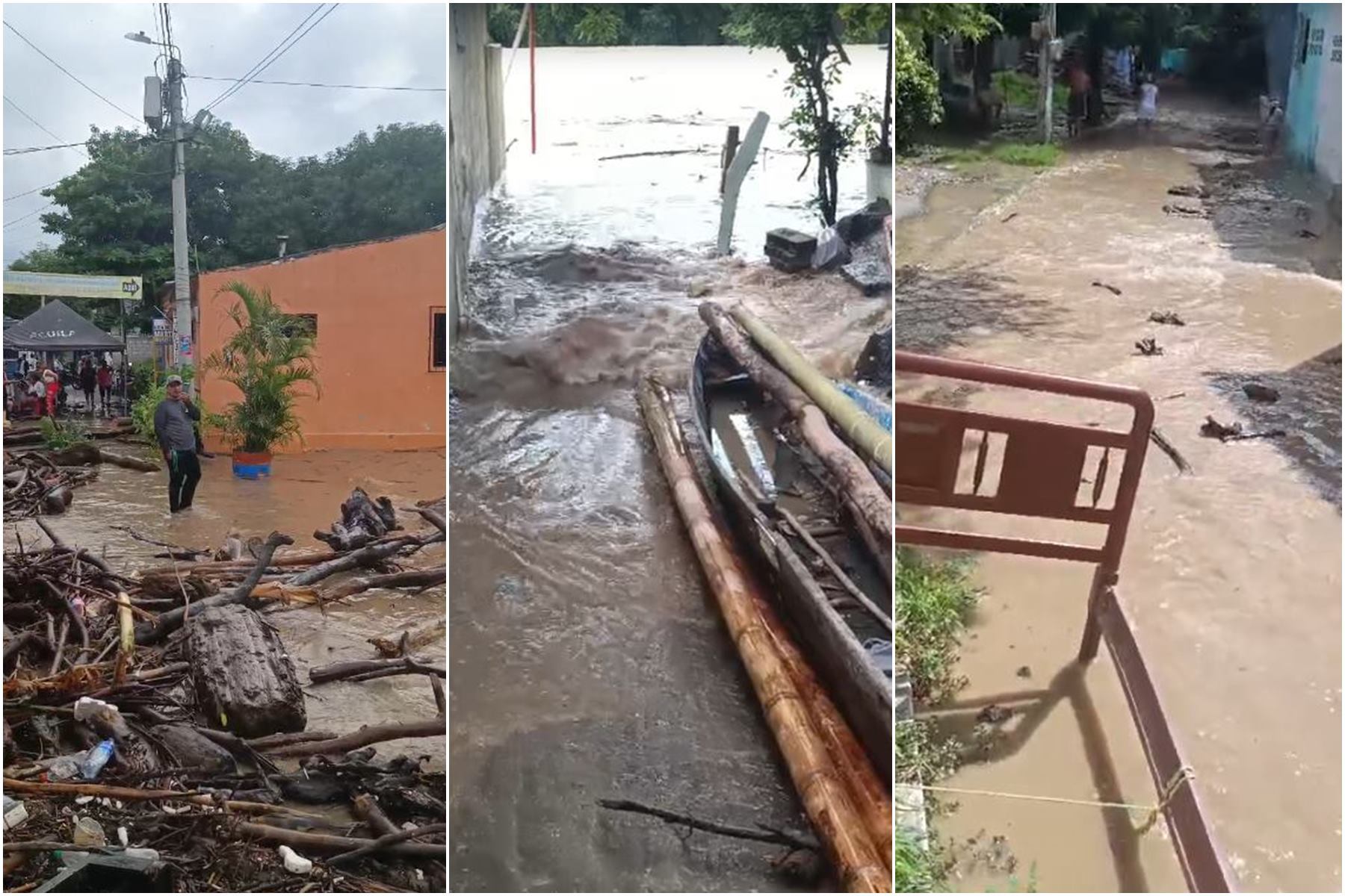 Emergencia por desbordamiento del Rio Magdalena en Honda, Tolima