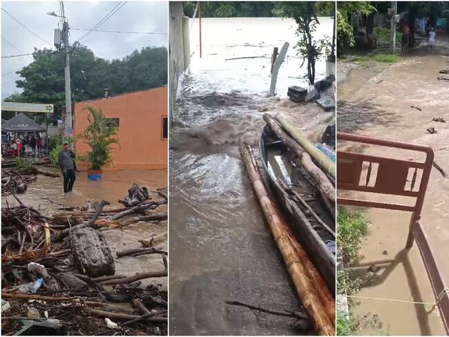 Emergencia por desbordamiento del Rio Magdalena en Honda, Tolima