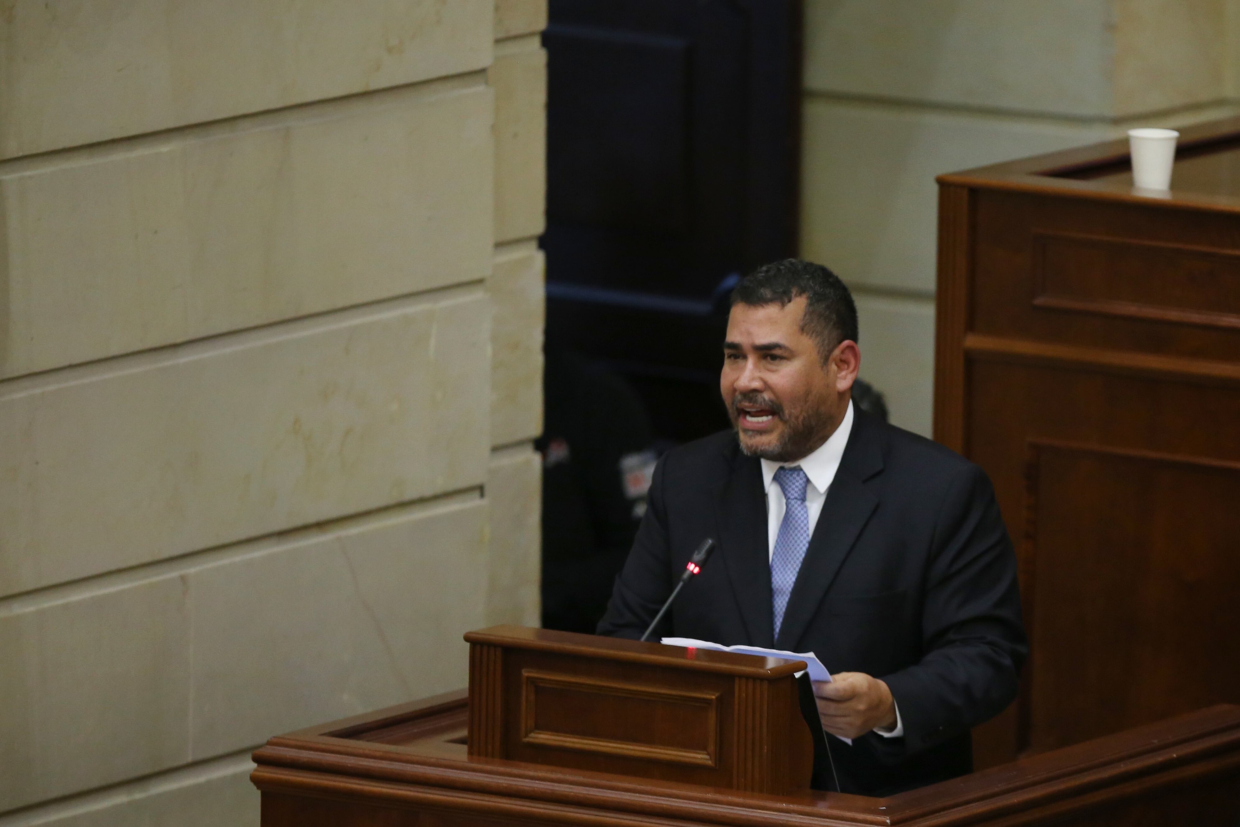 En la foto: Alejandro Chacón, senador del Partido Liberal. (Colprensa - Álvaro Tavera)