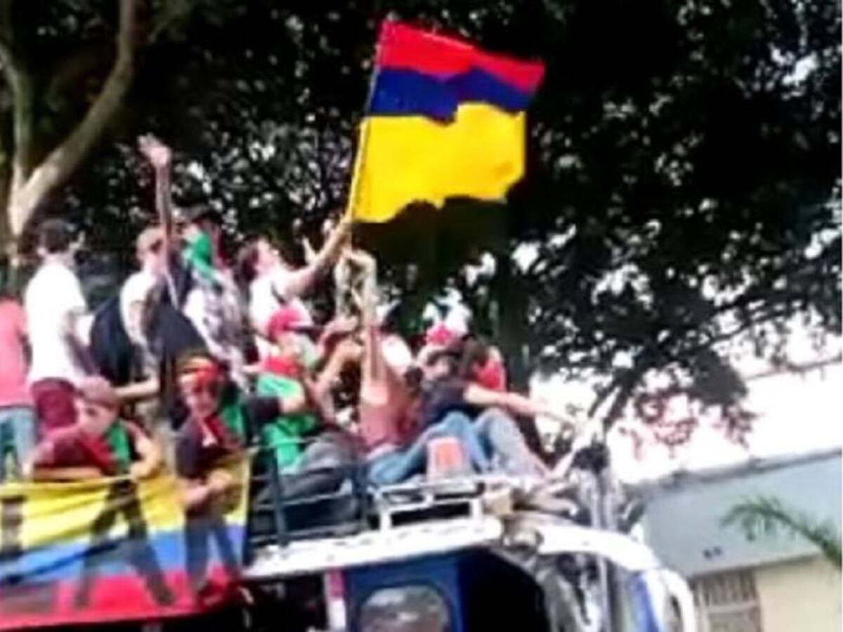 VIDEO: En normalidad transcurrió marcha de la Minga Indígena por el área
