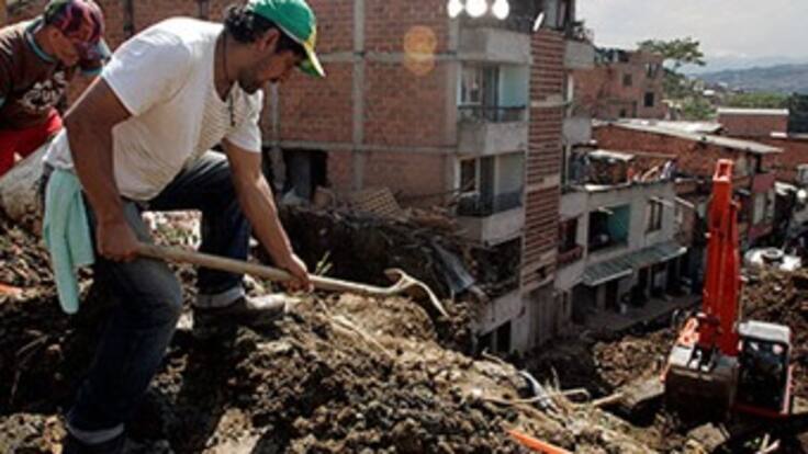 Seis muertos deja una avalancha en Antioquia