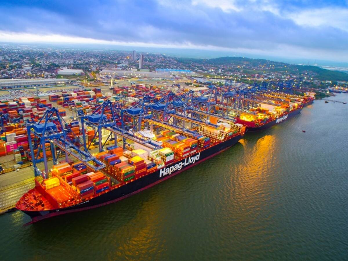 Puerto de Cartagena alcanzó nuevo récord en volumen de carga mensual