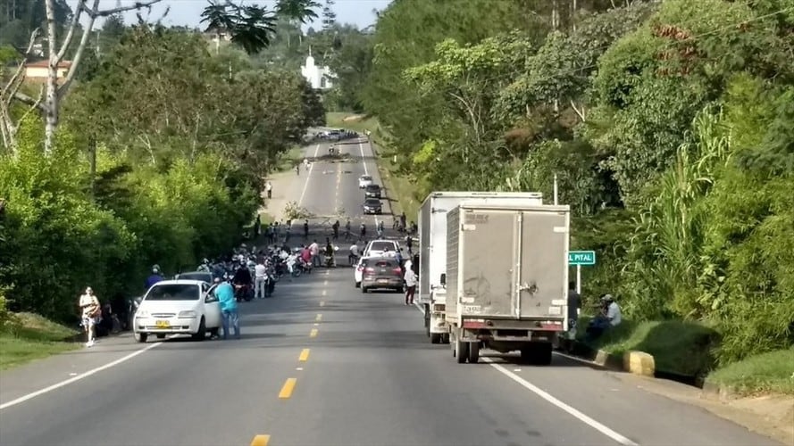 Indígenas denuncian 36 heridos y cuatro retenidos en protestas. Foto: Colprensa