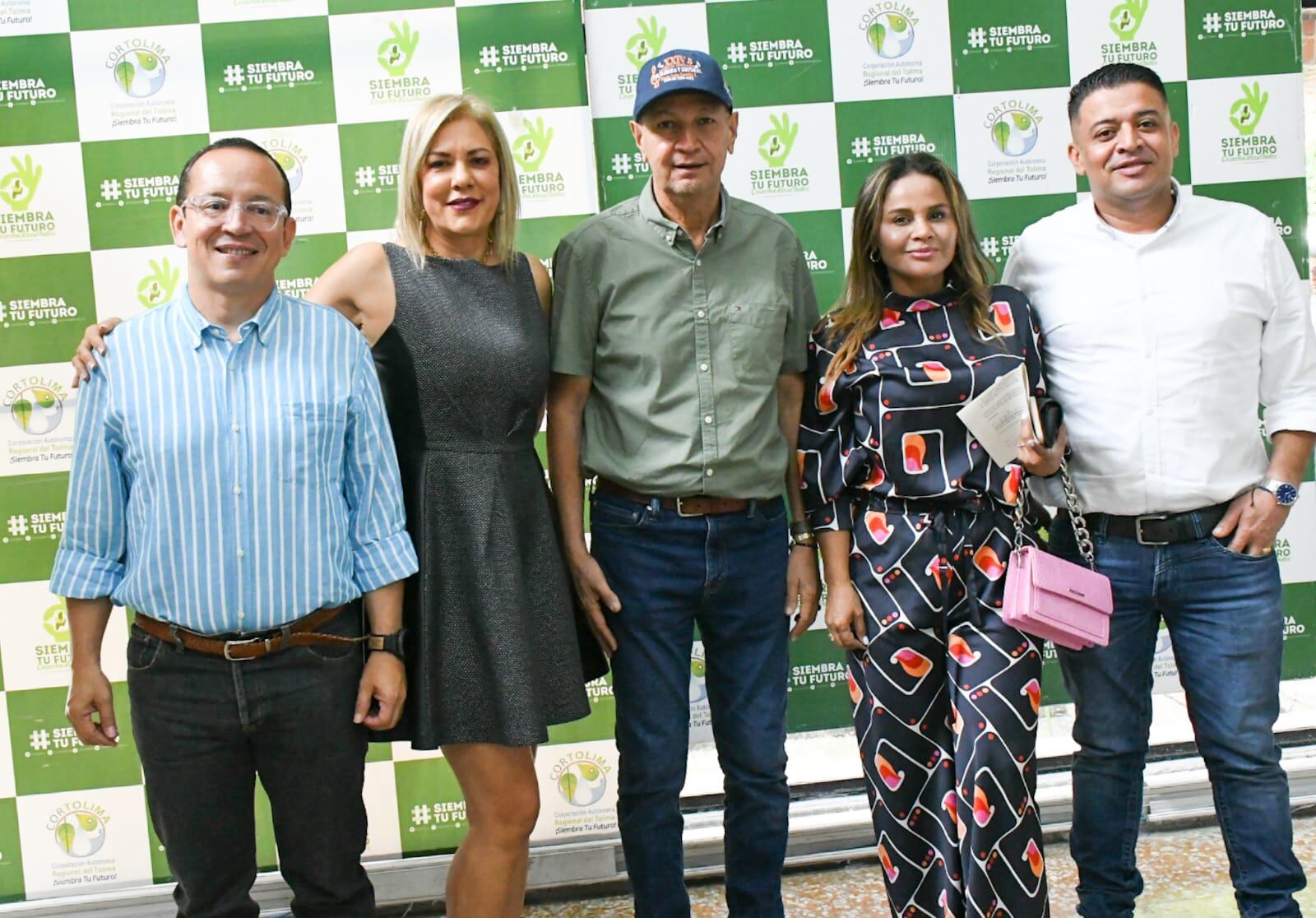 Los alcaldes de los municipios de Fresno, Rioblanco, Ortega y Mariquita los nuevos representantes ante el Consejo de Cortolima 2023 - 2024.