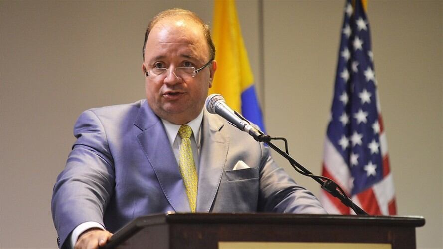 Luis Carlos Villegas, ministro de Defensa. Foto: Colprensa