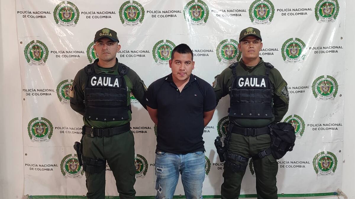 Cayó alias ‘El Gordo´ presunto extorsionista en el Huila