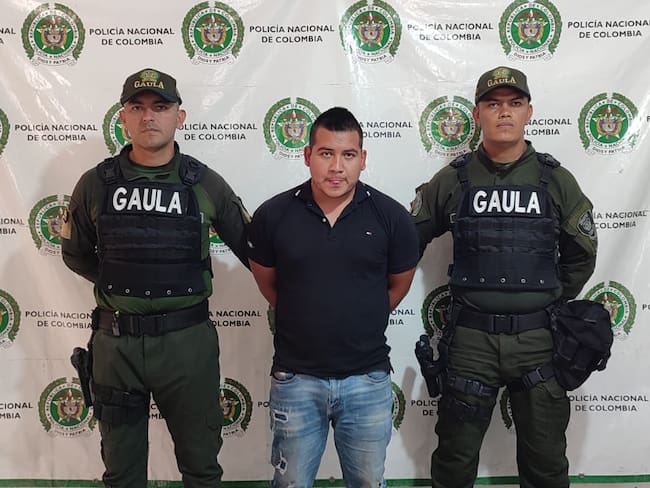 Alias ´El Gordo´ fue dejado a deposición de la Fiscalía por los delitos de concierto para delinquir y extorsión quien le dictó medida de aseguramiento.