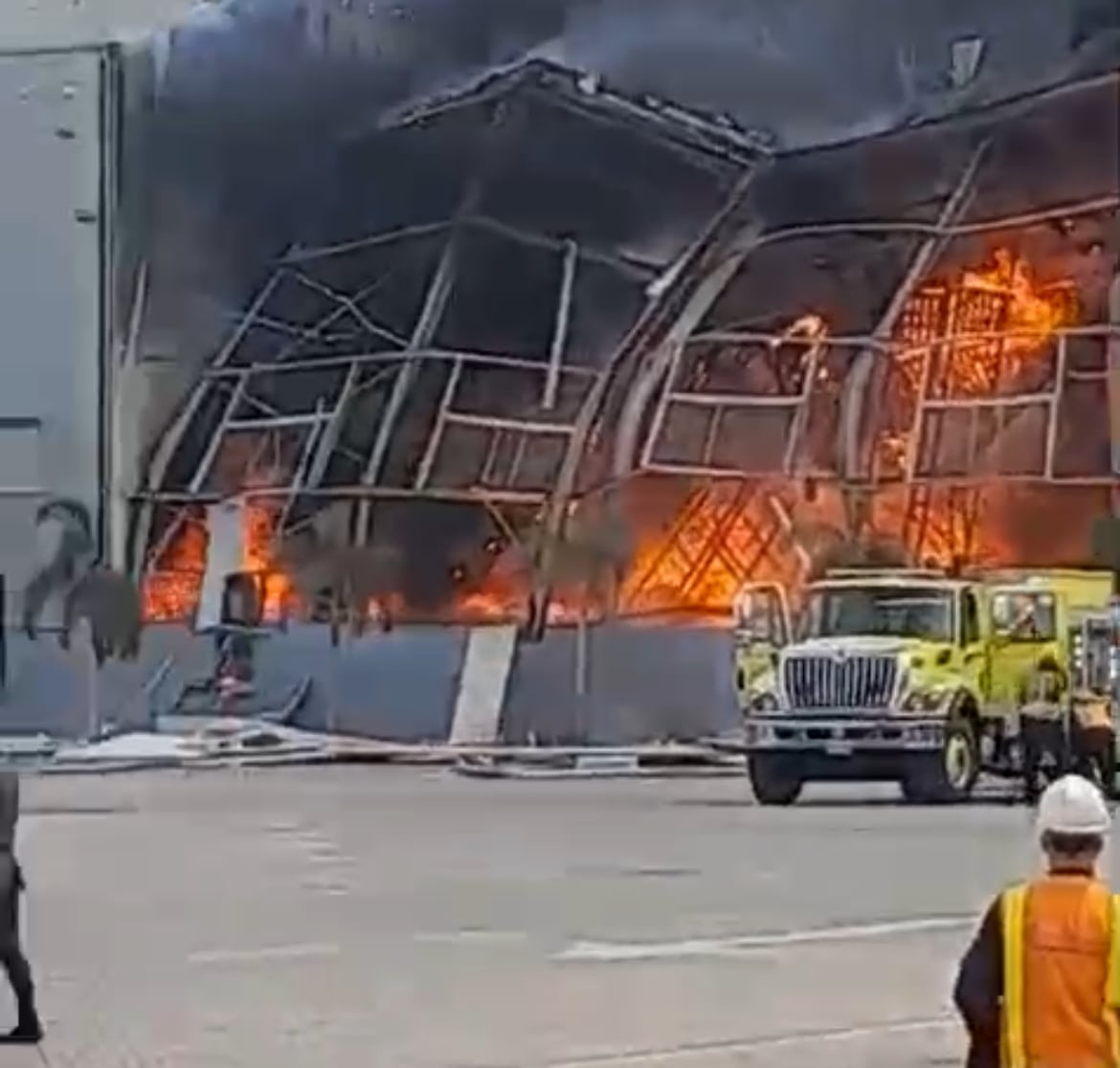 Emergencia en el Puerto de Contenedores de Cartagena