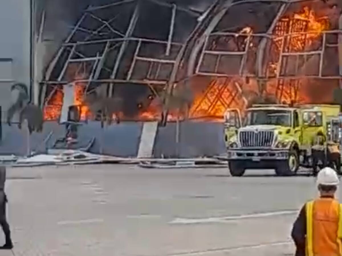 Emergencia en el Puerto de Contenedores de Cartagena