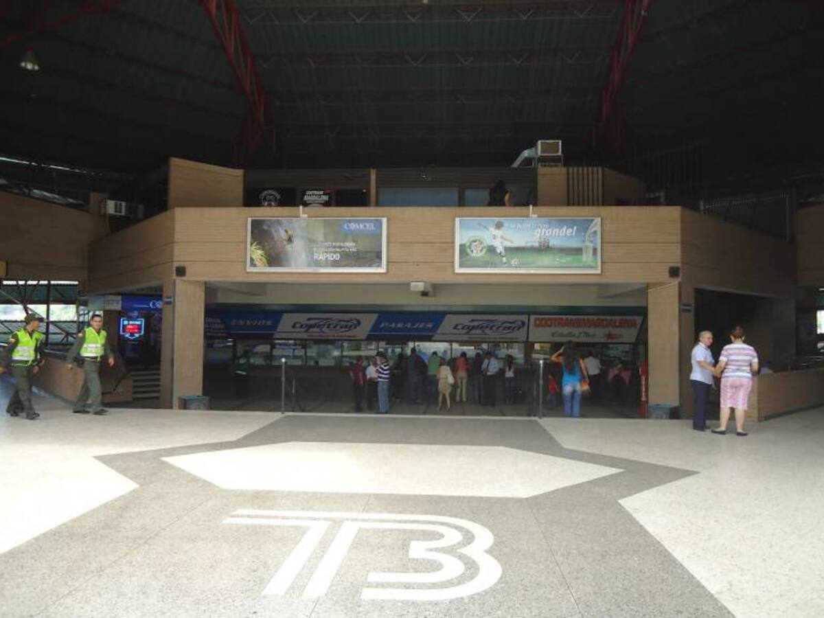 Terminal redujo el envío de buses hacia lugares de protesta camionera