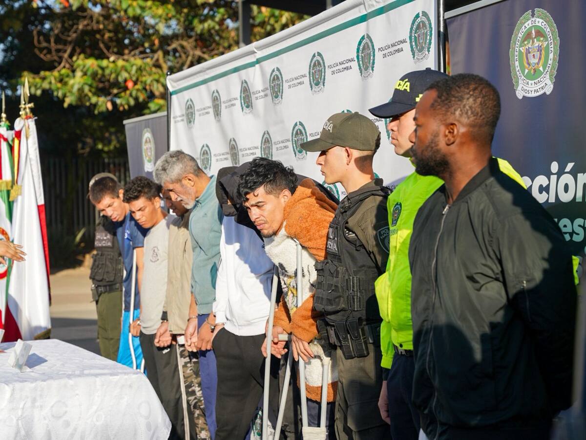 Soacha golpea al crimen organizado: nueve capturados y un cabecilla detenido en España