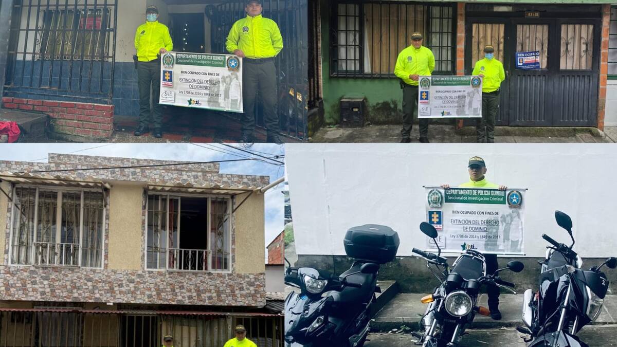 Mal llamadas “ollas” dedicadas al narcotráfico fueron objeto de extinción de dominio en Armenia