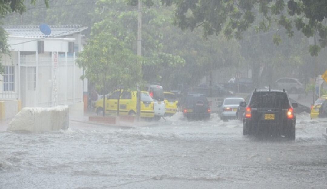 Alerta roja por lluvias