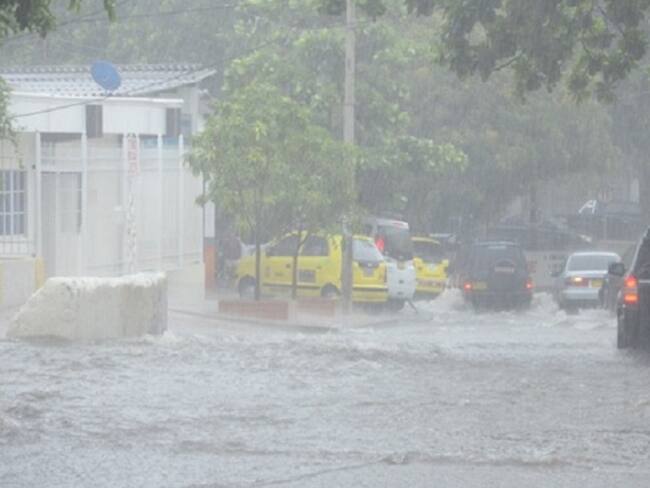 Alerta roja por lluvias