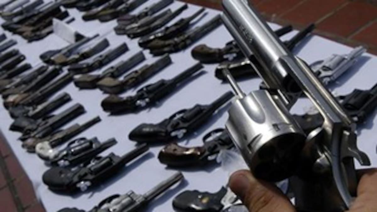 Amplían por tres meses restricción del porte de armas en Bogotá