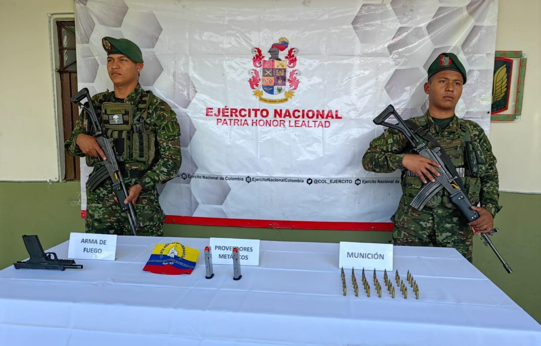 Operativos del Ejército en el Tolima