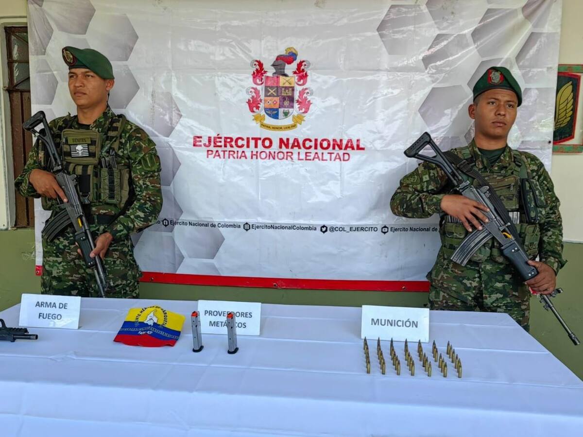 El Ejército en el Tolima rescató una menor que había sido reclutada en el Cauca