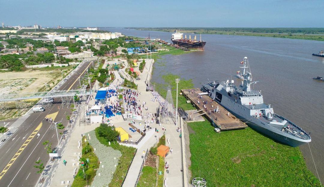 Río Magdalena, Barranquilla.
