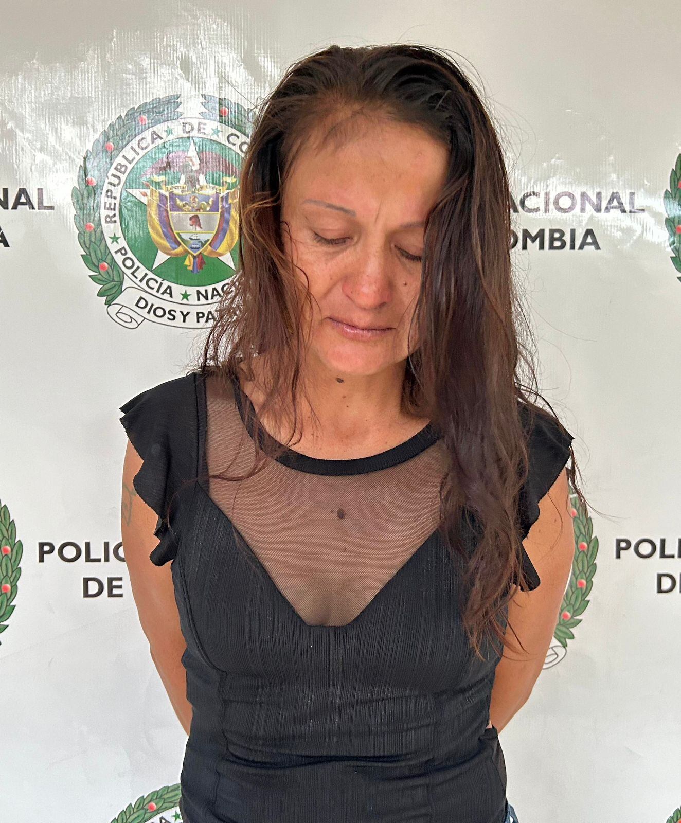 Mari Luz Ardila conocida como "La Flaca" . Foto Policía Neiva.