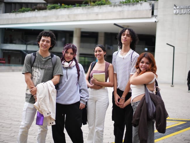 Estudiantes universitarios en Medellín. Cortesía: Alcaldía de Medellín