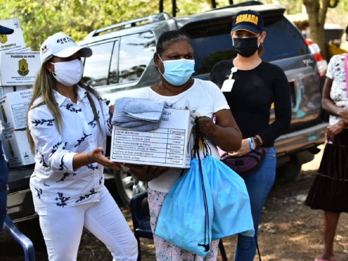 Distrito y empresa privada adelantaron jornada humanitaria en vereda Púa 2