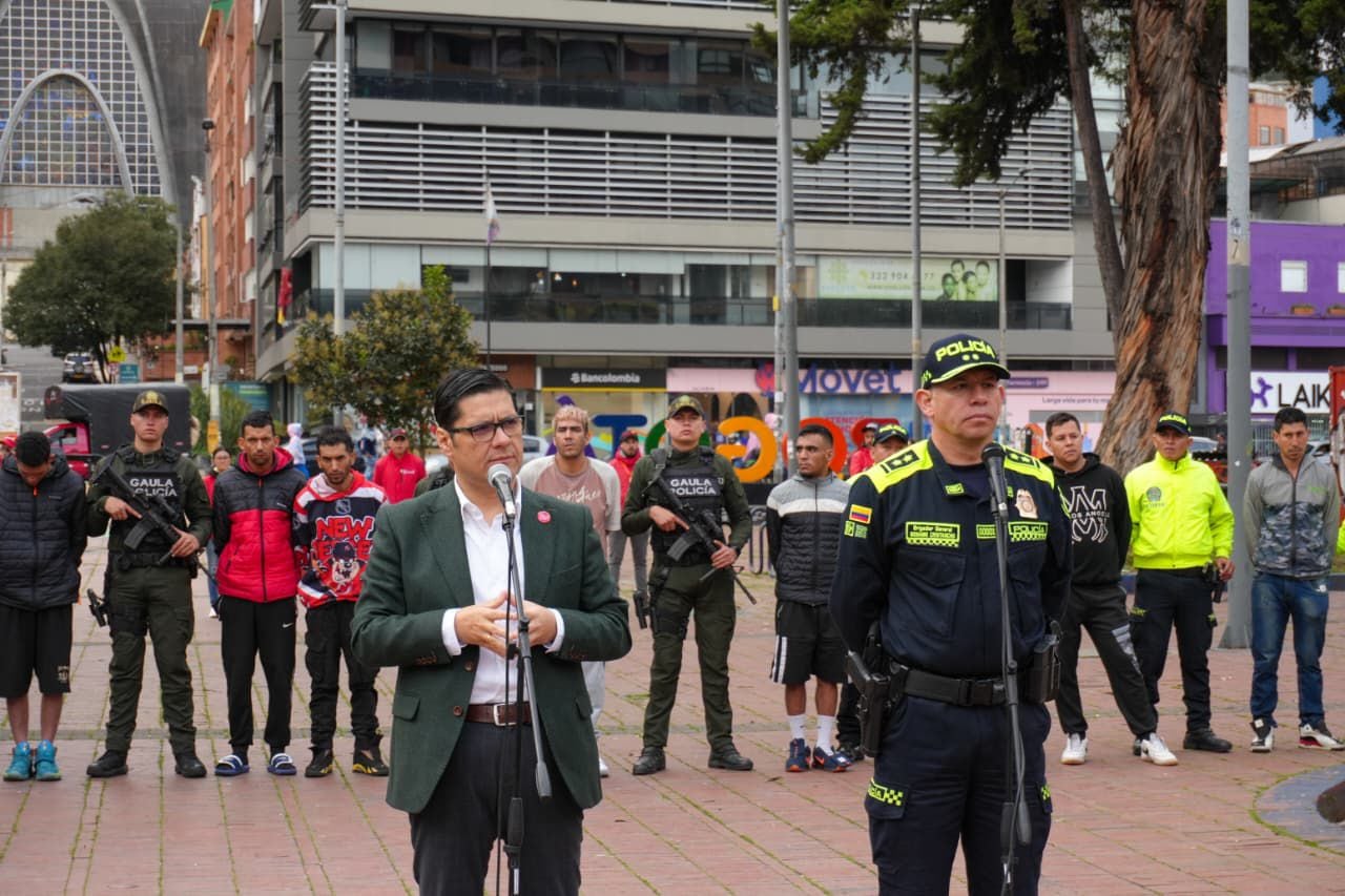 Secretario de Seguridad de Bogotá, Cesar Restrepo.