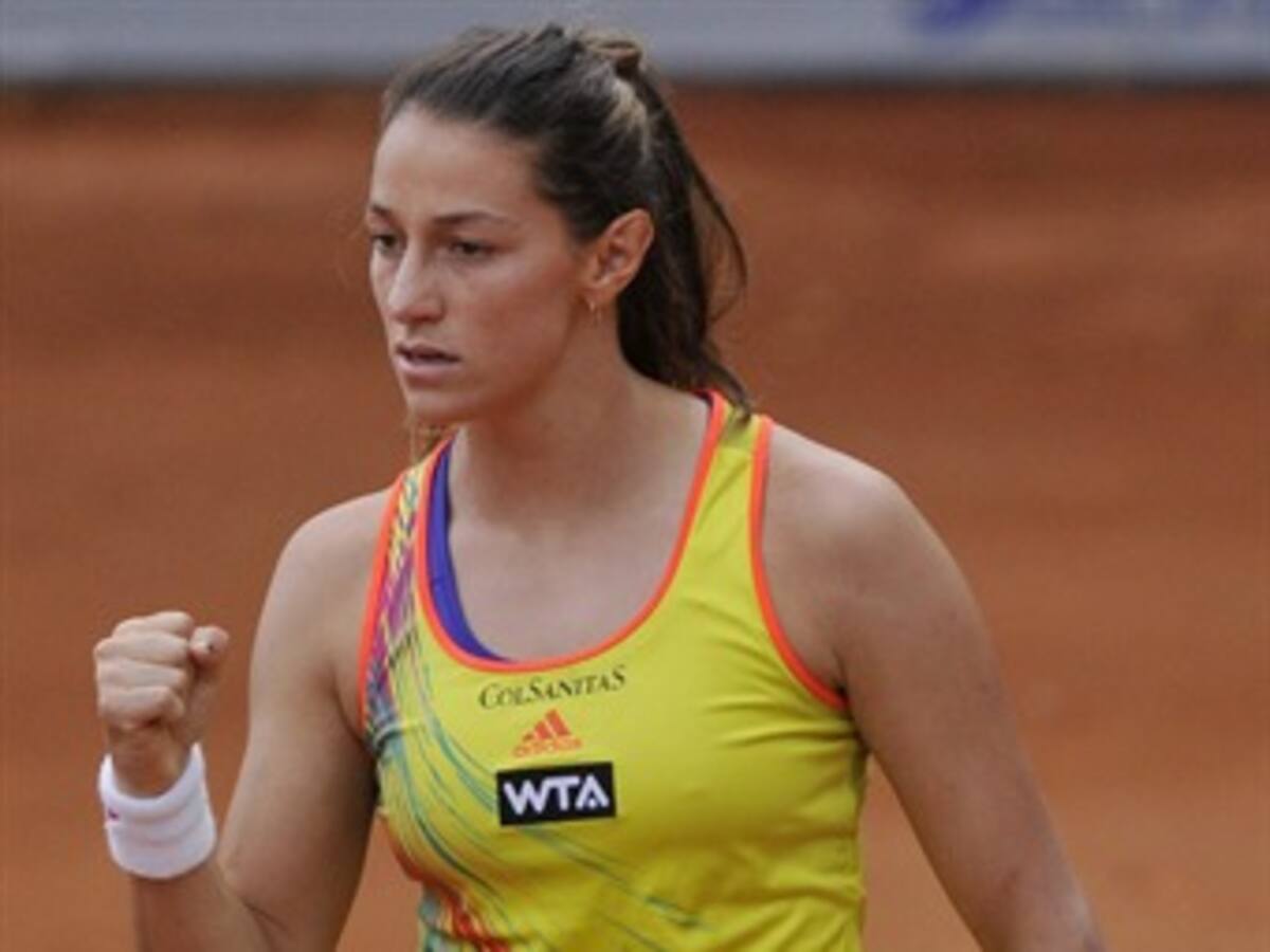 Mariana Duque avanzó a los octavos de final de la Copa Claro Colsanitas