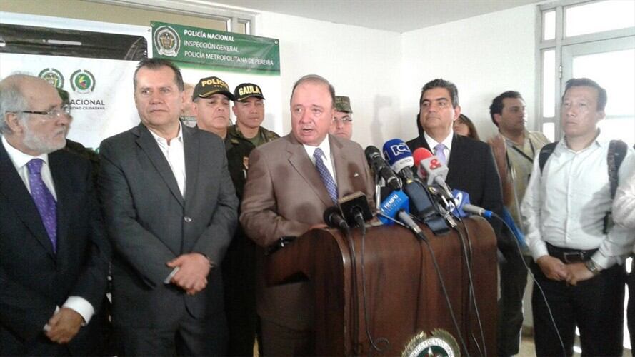 Luis Carlos Villegas, ministro de Defensa. Foto: Aldemar Solano - W Radio