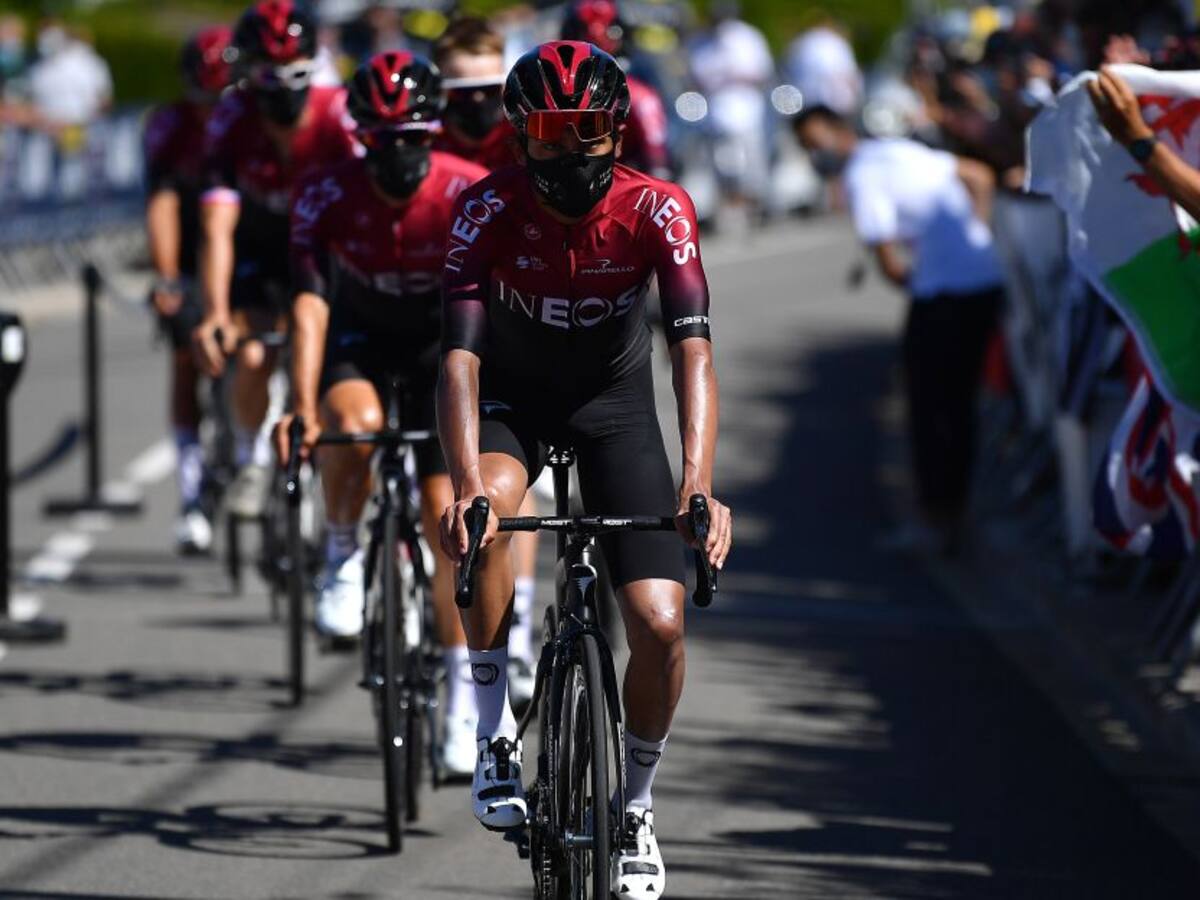 Egan Bernal segundo en la segunda etapa del Tour L'ain