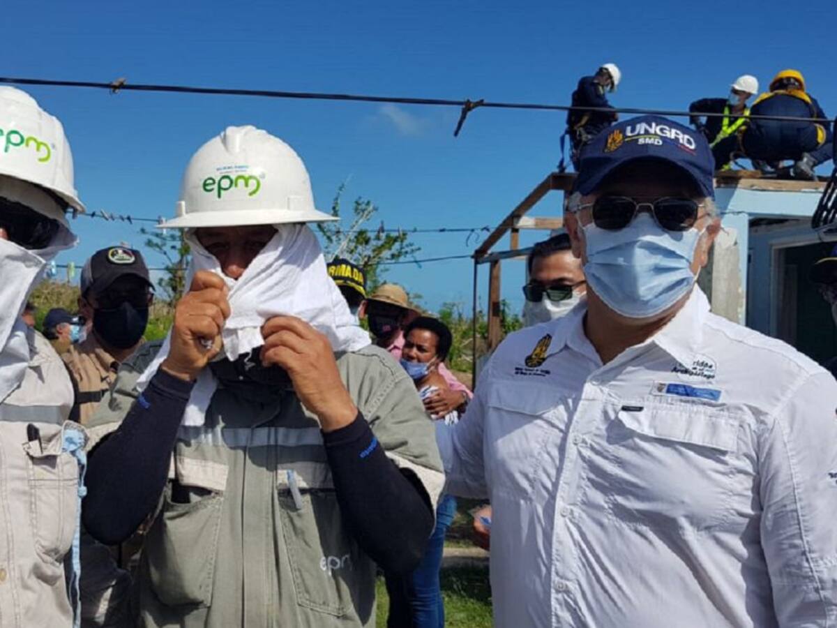 EPM reparó red que surte energía a todos los transformadores en Providencia