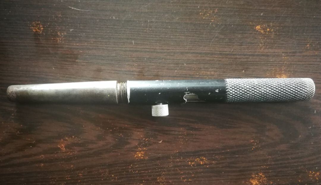 Arma de fuego que simulaba ser un lapicero