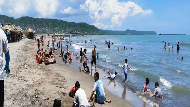 Playas de Puerto Colombia.
